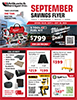 September Savings Flyer